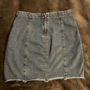 Forever 21 Jean Skirt